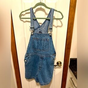 Gap Overall Jean Shorts